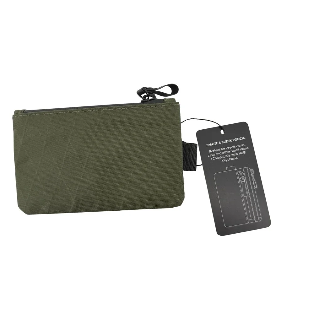 NWT Alpaka Zip Pouch Dark Green X-Pac VX21 Tactical RFID Wallet Weatherproof